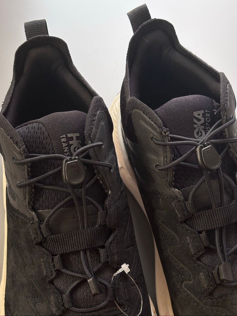 HOKA one Transport Chukka GTX shoes boots Black / Alabaster men’s 8 D NEW NO BOX - Picture 13 of 14